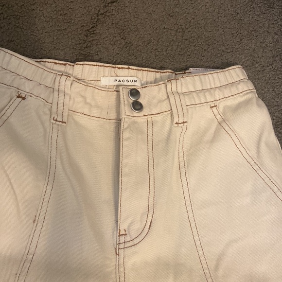Cream Cargo Pants - Picture 6 of 6